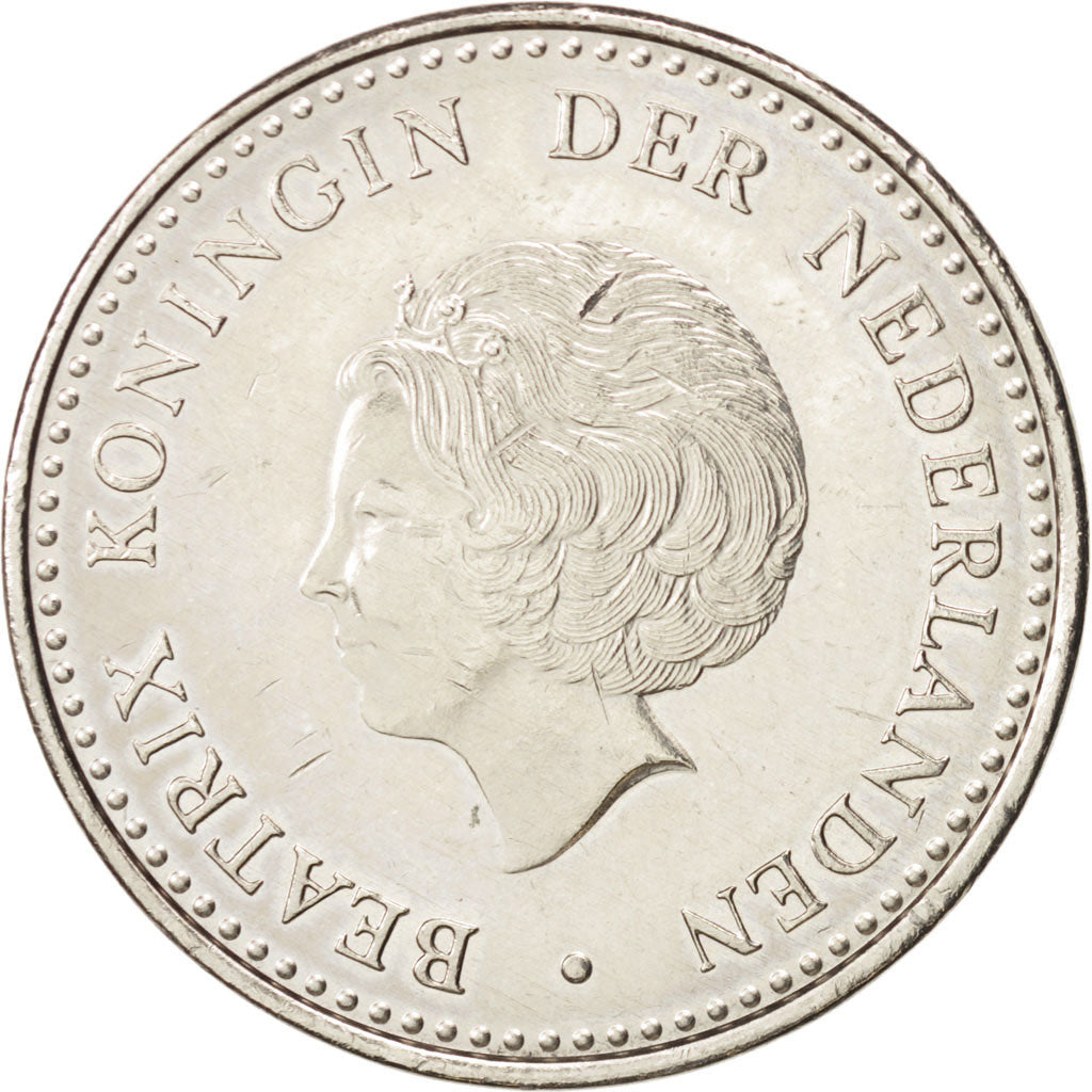 Antille olandesi, Juliana, 2-1/2 Gulden, 1980, SPL-, Nichel, KM:19