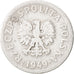Moneta, Polonia, 20 Groszy, 1949, Kremnica, MB+, Alluminio, KM:43a