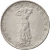 Moneta, Turcja, 25 Kurus, 1967, AU(50-53), Stal nierdzewna, KM:892.3