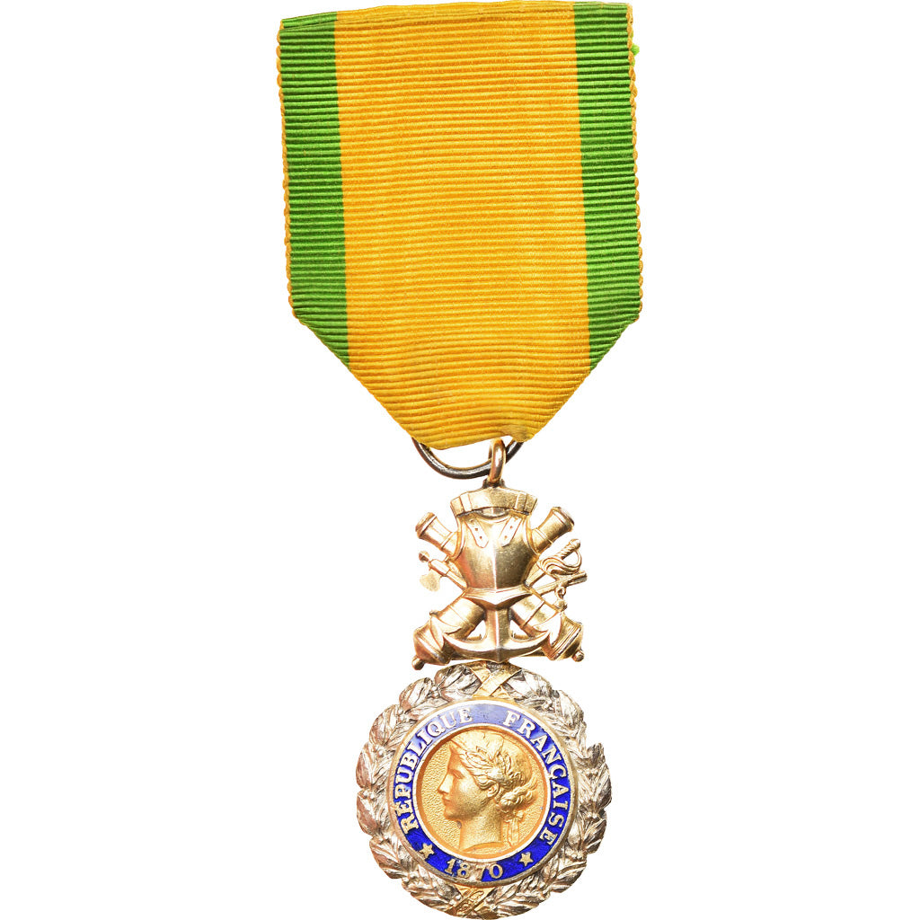France, Troisième République, Valeur et Discipline, Medal, 1870, Excellent