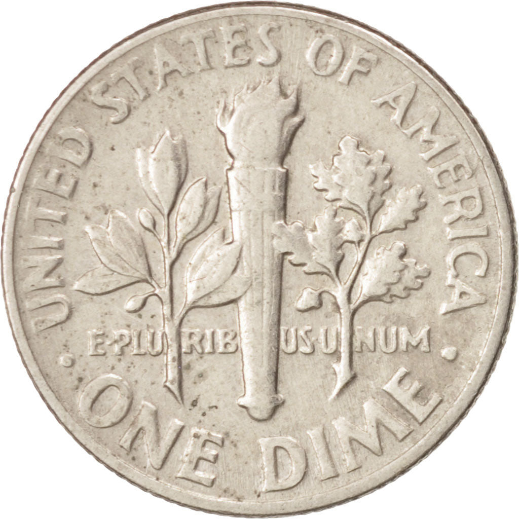 Coin, United States, Roosevelt Dime, Dime, 1965, U.S. Mint, Philadelphia