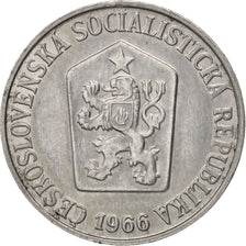 Monnaie, Tchécoslovaquie, 5 Haleru, 1966, TTB+, Aluminium, KM:53