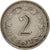 Moneta, Malta, 2 Cents, 1972, British Royal Mint, BB, Rame-nichel, KM:9