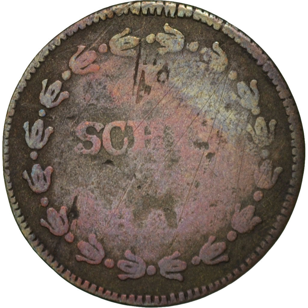 SWISS CANTONS, GLARUS, Schilling, 1811, F(12-15), Billon, KM:13