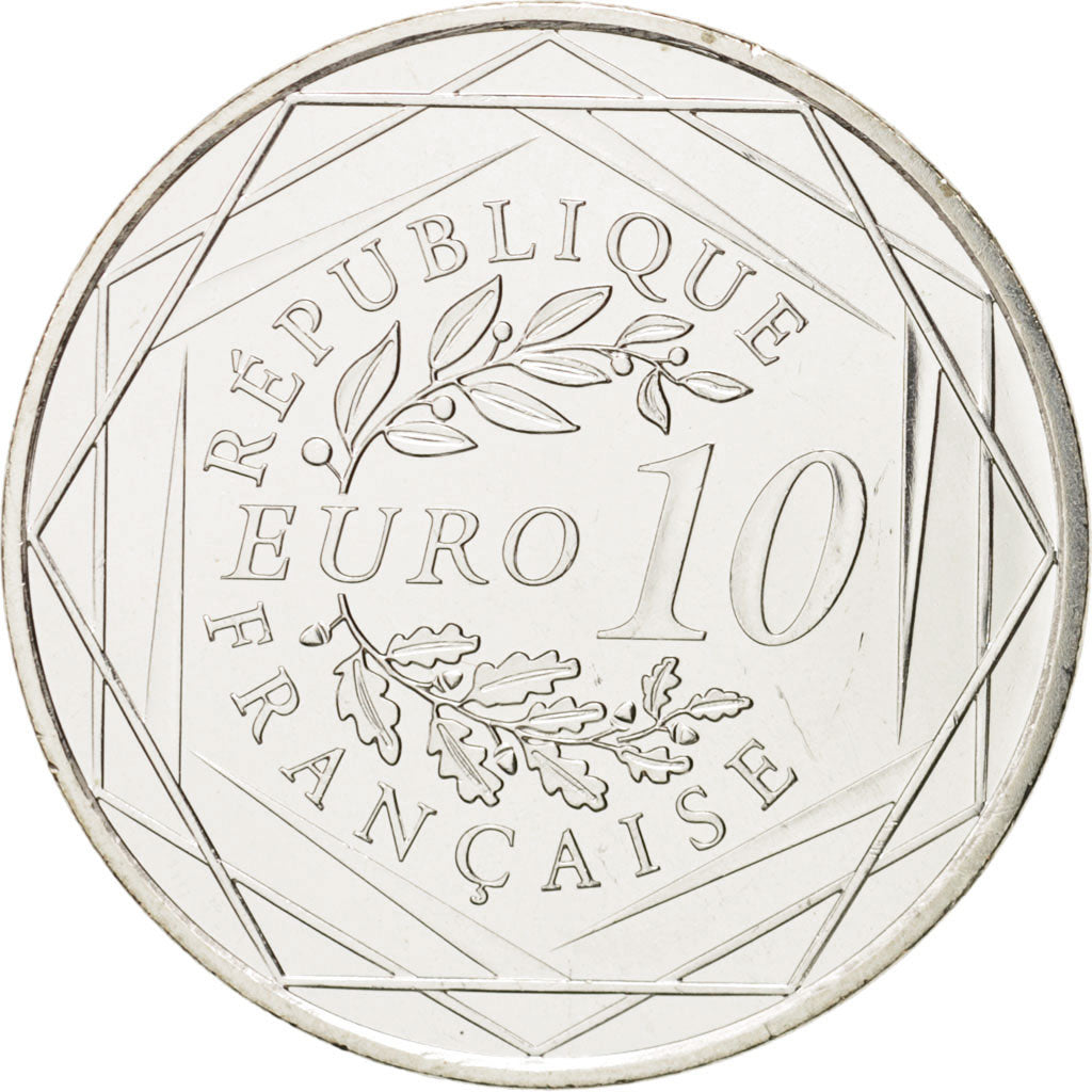 Coin, France, 10 Euro, 2012, MS(64), Silver, KM:2073