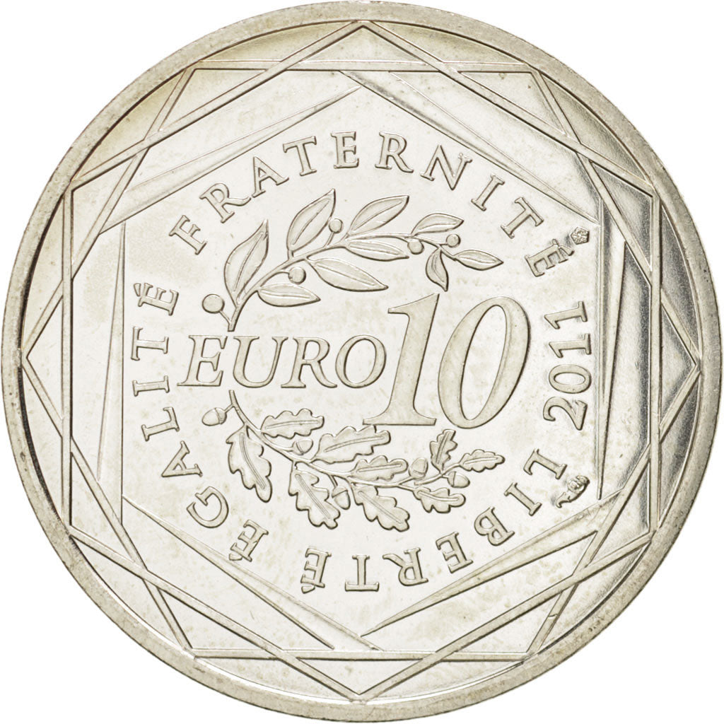 Monnaie, France, 10 Euro, 2011, SUP+, Argent, KM:1743