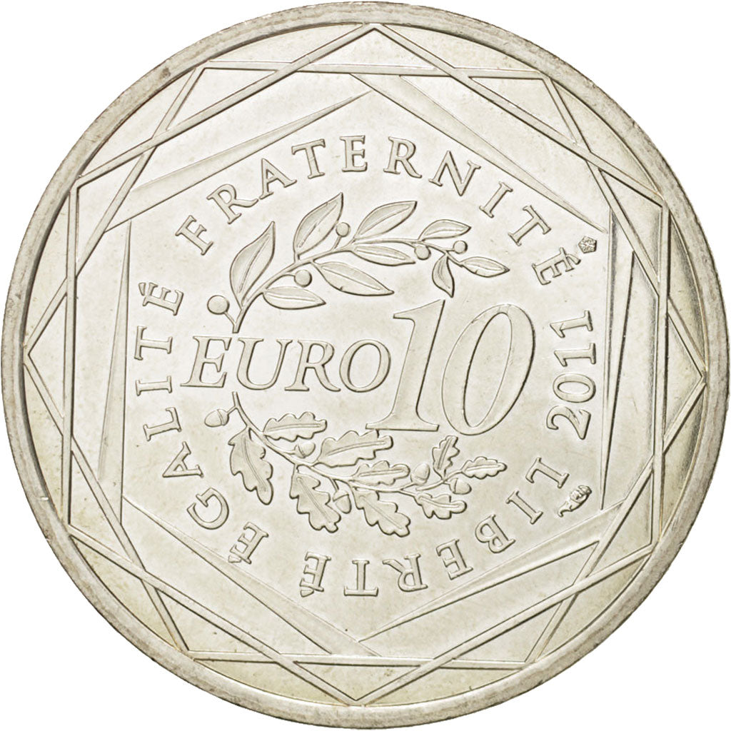 Monnaie, France, 10 Euro, 2011, SUP+, Argent, KM:1749