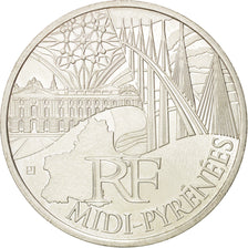 Geldschein, Frankreich, 10 Euro, 2011, UNZ+, Silber, KM:1752