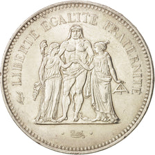 Monnaie, France, Hercule, 50 Francs, 1976, Paris, SUP+, Argent, KM:941.1