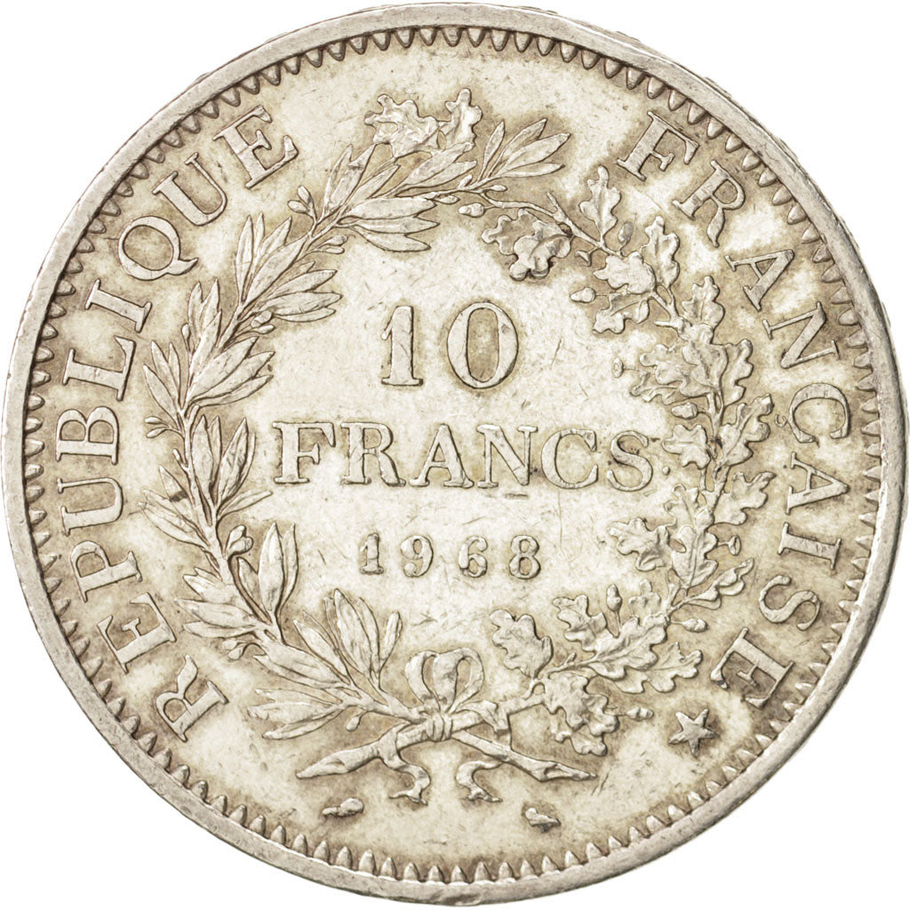Monnaie, France, Hercule, 10 Francs, 1968, Paris, TTB+, Argent, KM:932