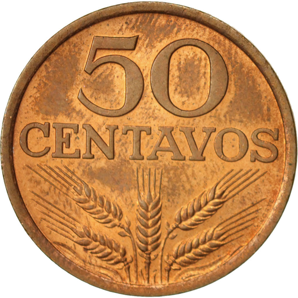 Moneta, Portogallo, 50 Centavos, 1979, SPL, Bronzo, KM:596