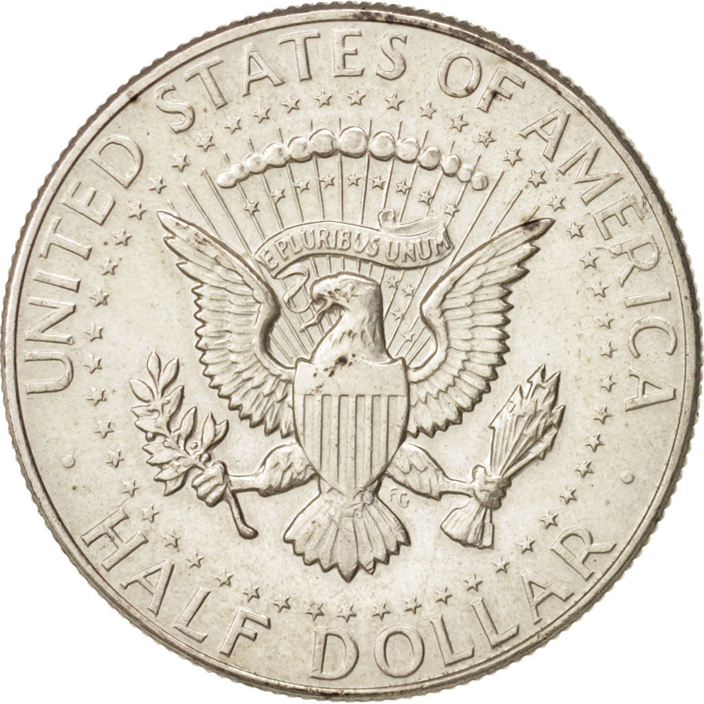 Coin, United States, Kennedy Half Dollar, Half Dollar, 1964, U.S. Mint