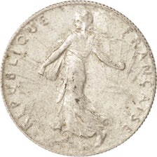 Moneta, Francia, Semeuse, 50 Centimes, 1916, Paris, SPL-, Argento, KM:854