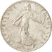 Moneta, Francia, Semeuse, 50 Centimes, 1916, Paris, SPL-, Argento, KM:854