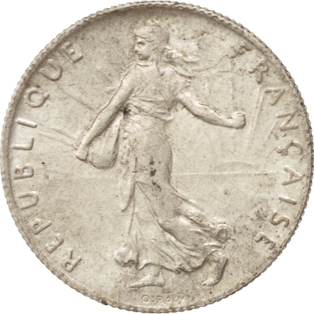 Monnaie, France, Semeuse, 50 Centimes, 1916, Paris, SUP+, Argent, KM:854