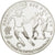 Moneda, Rusia, 3 Roubles, 1993, Leningrad, FDC, Plata, KM:351