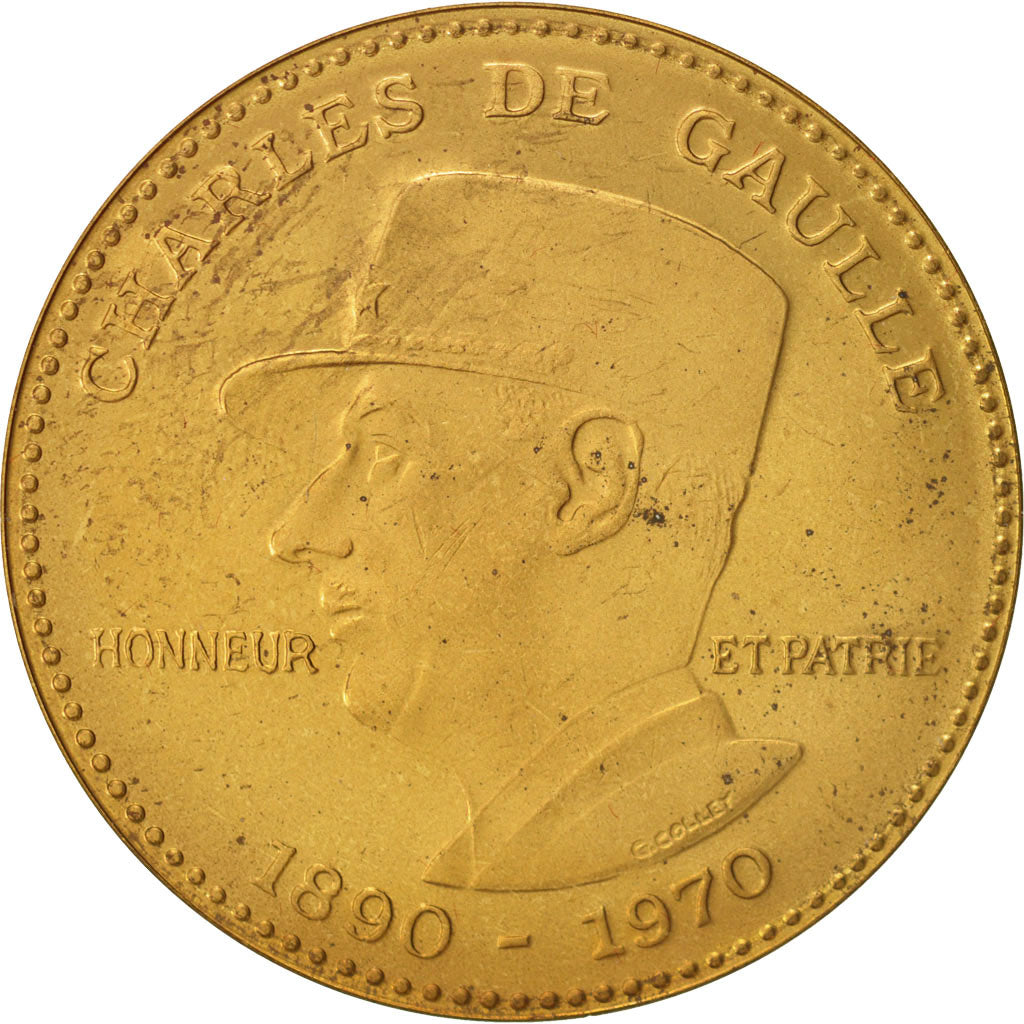 France, Medal, Charles De Gaulle, 50th liberation anniversary, History, 1994