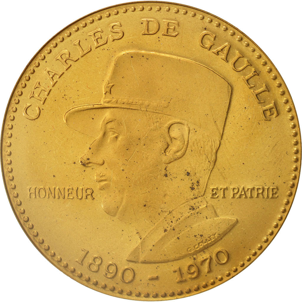 France, Medal, Charles De Gaulle, 50th liberation anniversary, History, 1994