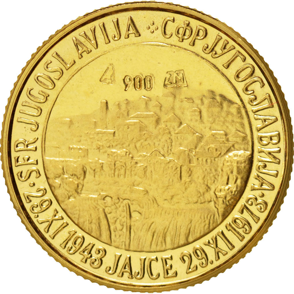 Yugoslavia, Medal, Josip Broz Tito, History, XXth Century, MS(64), Gold