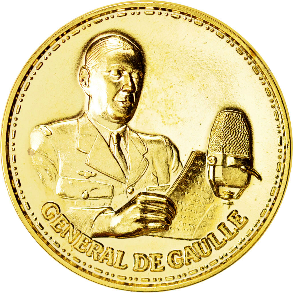 France, Medal, Charles De Gaulle, Appel du 18 juin 1940, History, 1990, SUP