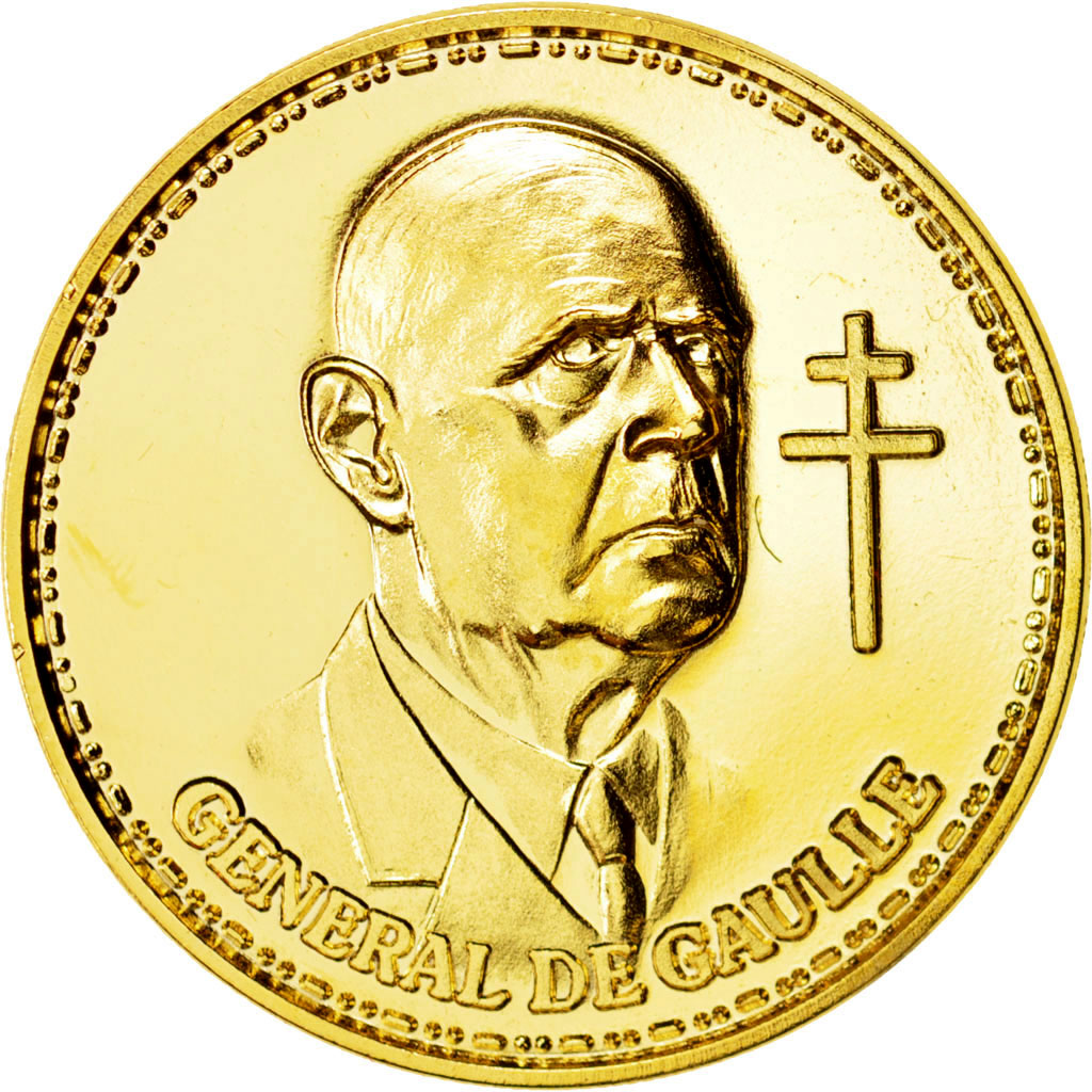 France, Medal, 100e anniversaire de la naissance de Charles de Gaulle, History