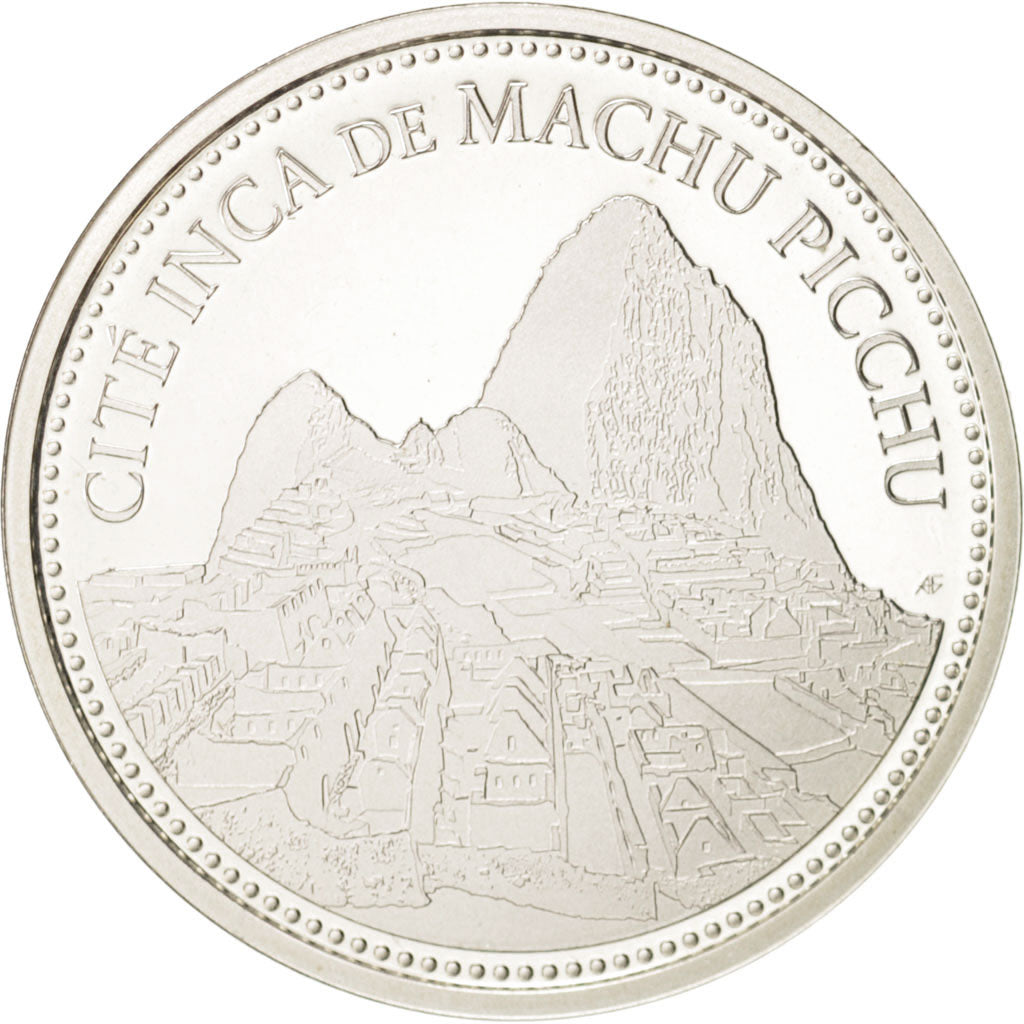 France, Medal, Merveilles du monde, Cité Inca de Machu Picchu