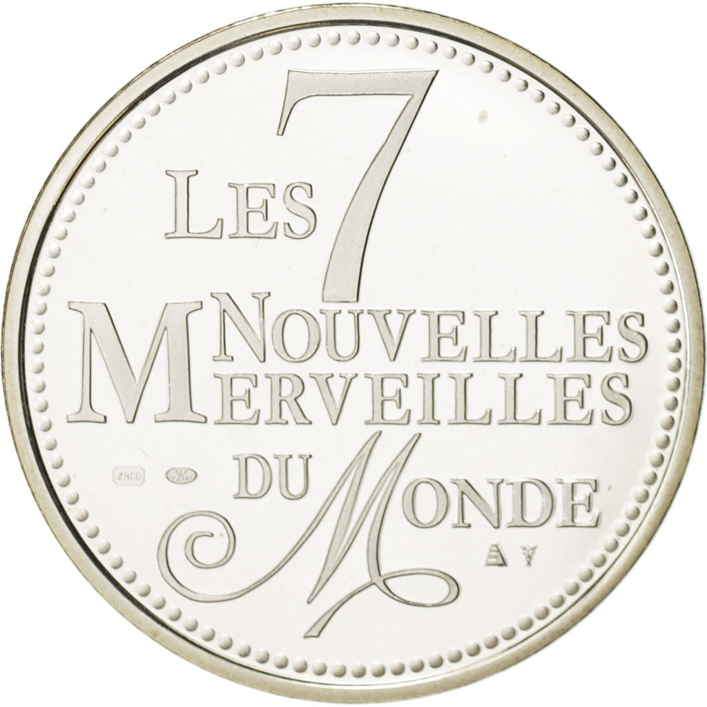 France, Medal, Merveilles du monde, Colisée de Rome, Arts & Culture, MS(65-70)