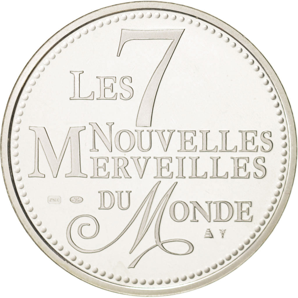 France, Medal, Merveilles du monde, Grande Muraille de Chine, Arts & Culture