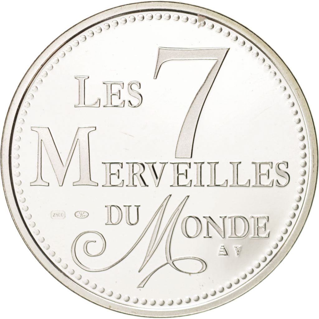 France, Medal, Merveilles du monde, Pyramides de Gizeh