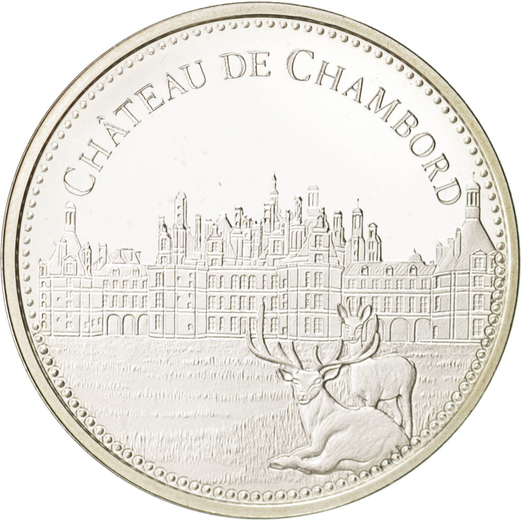 France, Medal, Les plus beaux trésors du patrimoine de France, Château de