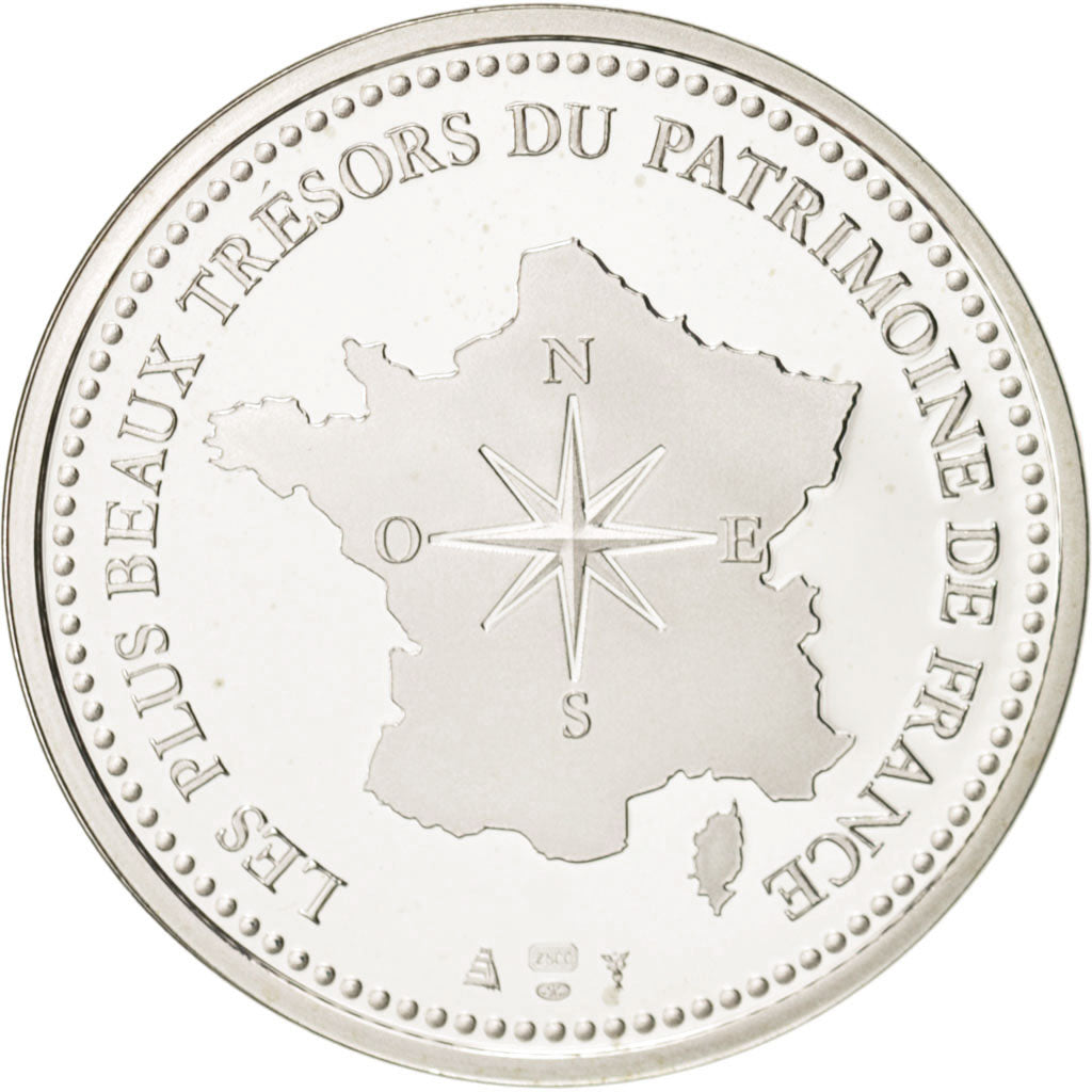 France, Medal, Les plus beaux trésors du patrimoine de France, Château de