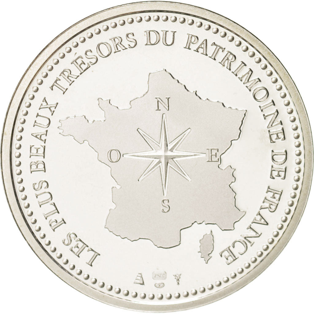 France, Medal, Les plus beaux trésors du patrimoine de France