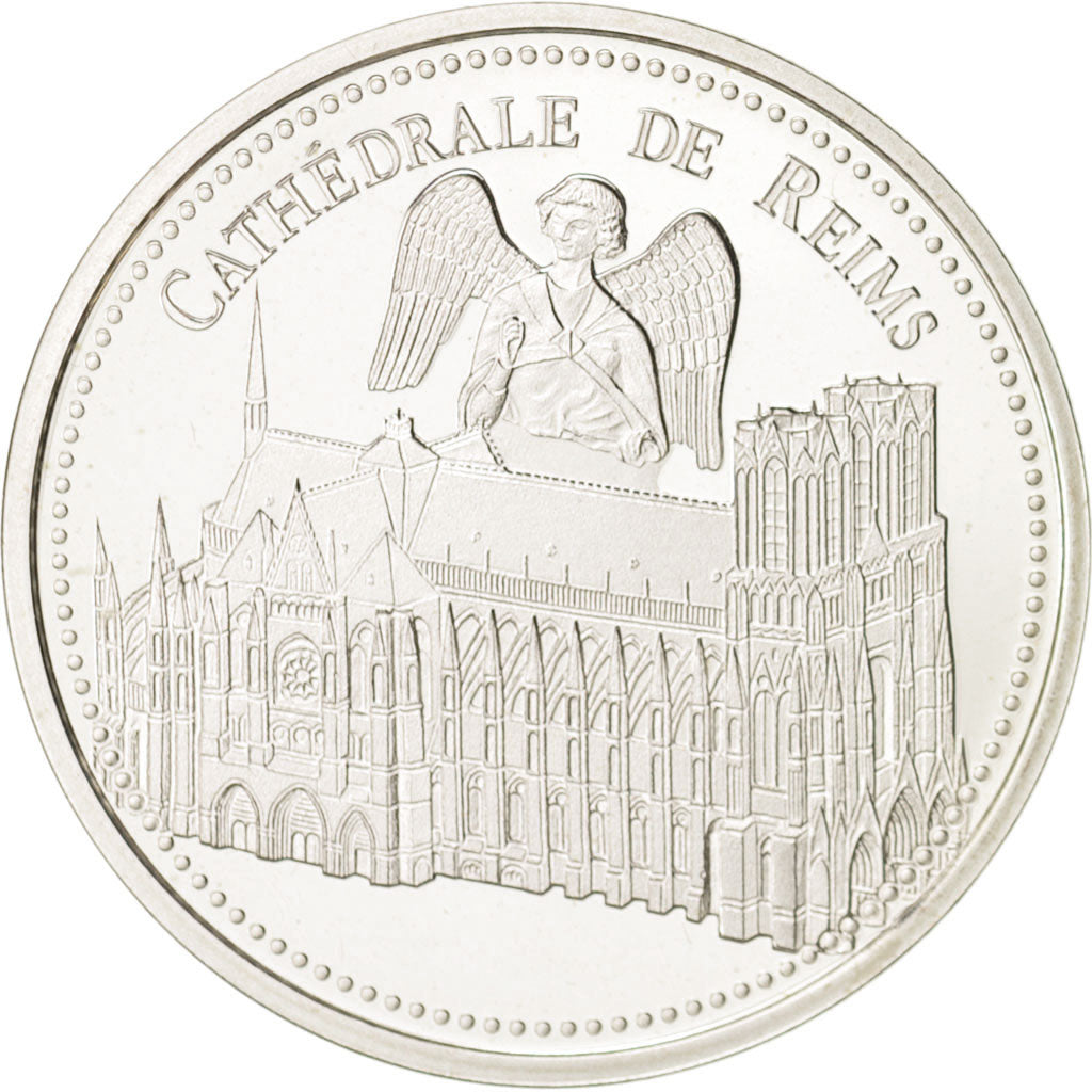 France, Medal, Les plus beaux trésors du patrimoine de France, Cathédrale de