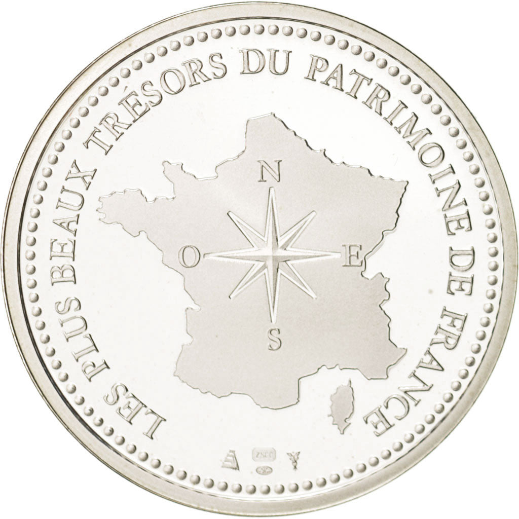 France, Medal, Les plus beaux trésors du patrimoine de France, Cathédrale de
