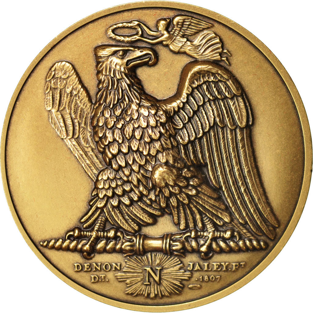 Francia, Medal, First French Empire, History, 1813, Brenet, FDC, Bronce