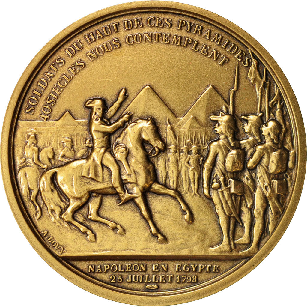 France, Medal, First French Empire, History, 1798, Bovy, MS(65-70), Bronze