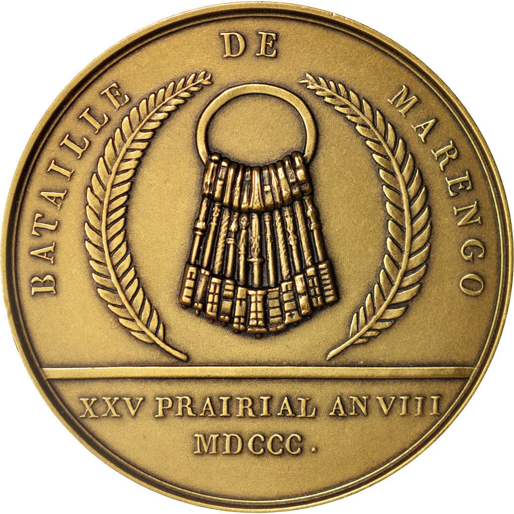 France, Medal, Bataille de Marengo, First French Empire, History, 1800