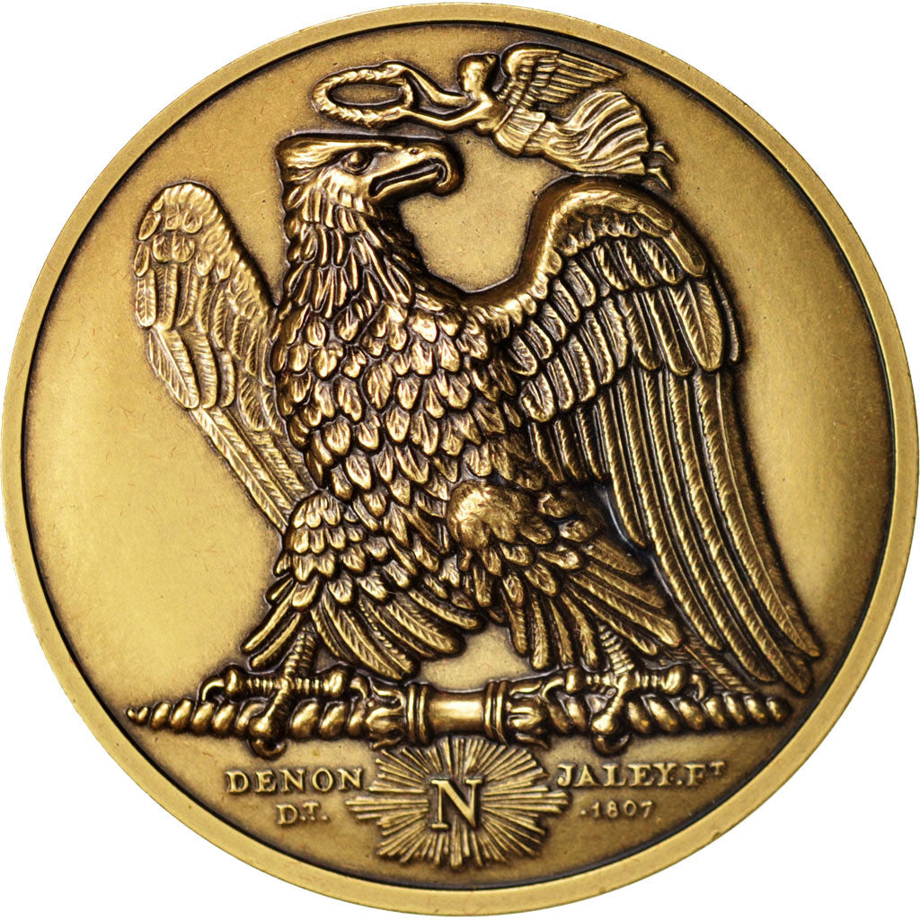 France, Medal, Waterloo, History, MS(65-70), Bronze