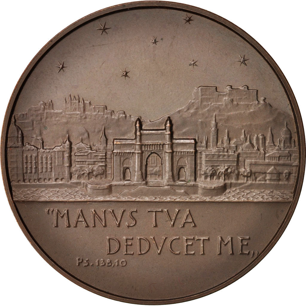 Vatikan, Medal, Paul VI, Montecassino, Religions & beliefs, 1965, Giampaoli