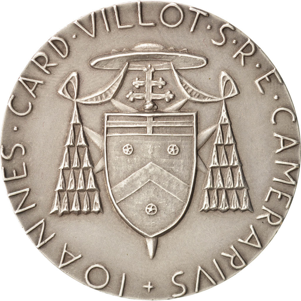 Vatican, Medal, Cardinal Jean Villot, Religions & beliefs, 1978, Vistoli