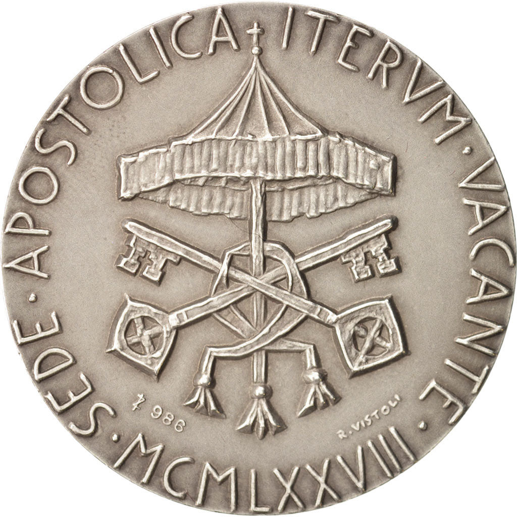 Vatican, Medal, Cardinal Jean Villot, Religions & beliefs, 1978, Vistoli
