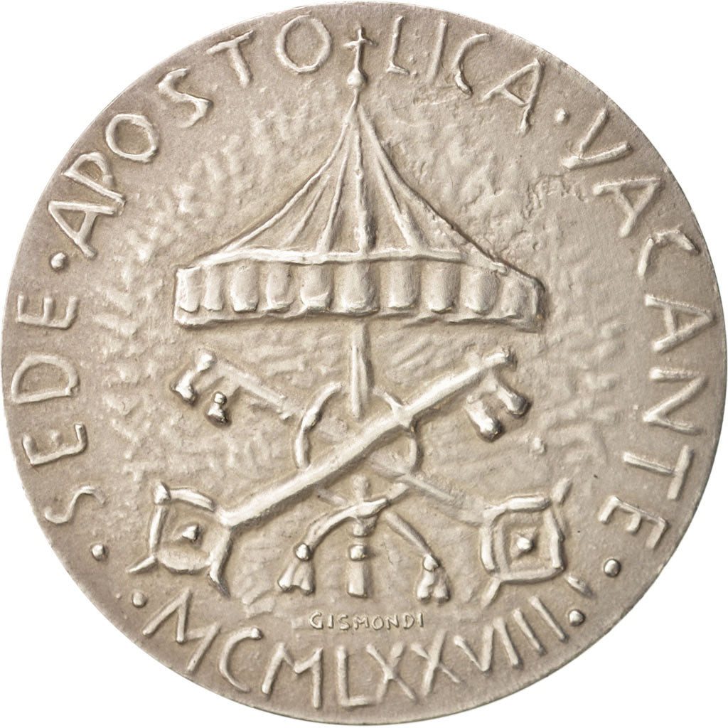 Vatican, Medal, Cardinal Jean Villot, Religions & beliefs, 1978, Vistoli