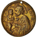 Vaticano, Medal, St Ioseph, Religions & beliefs, XVIIth Century, MBC+, Bronce