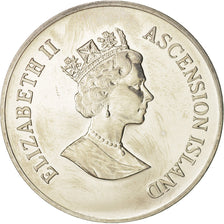Ascension Island, 50 Pence, 1998, MS(65-70), Copper-nickel, KM:10