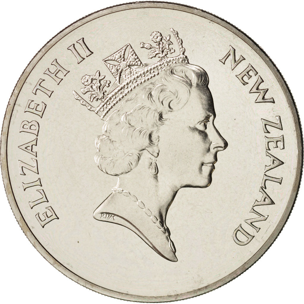 Nuova Zelanda, Elizabeth II, 5 Dollars, 1997, FDC, Rame-nichel, KM:103