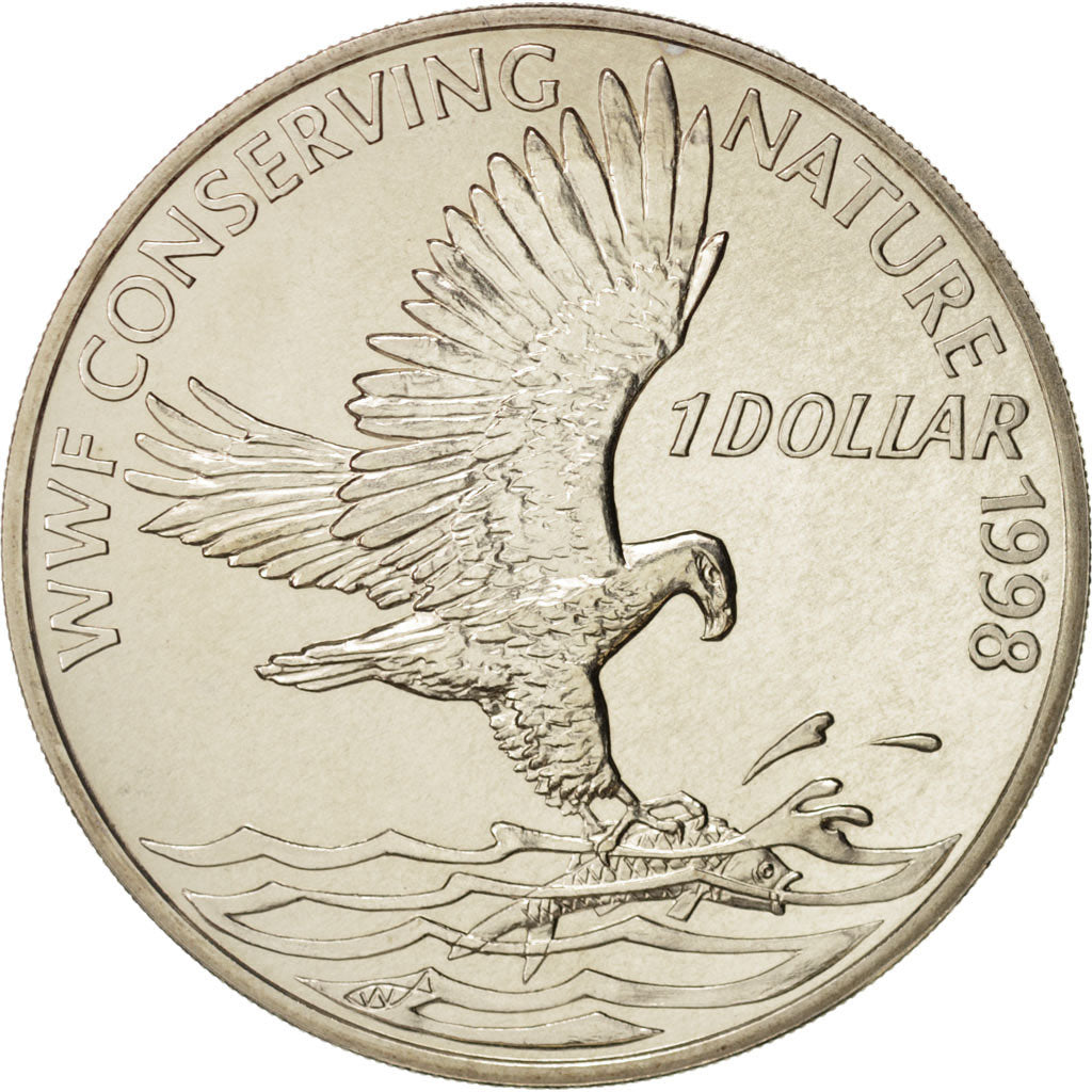 Solomon Islands, Dollar, 1998, MS(65-70), Copper-nickel, KM:64