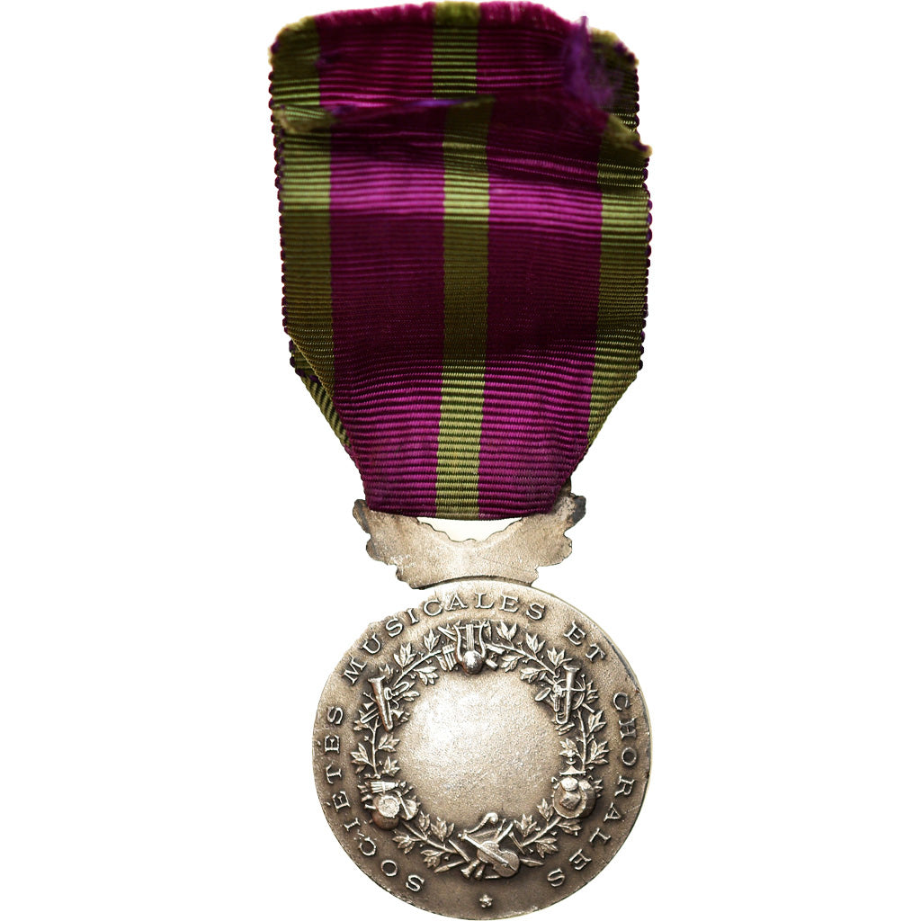 Frankreich, Sociétés musicales et chorales, Medaille, Very Good Quality
