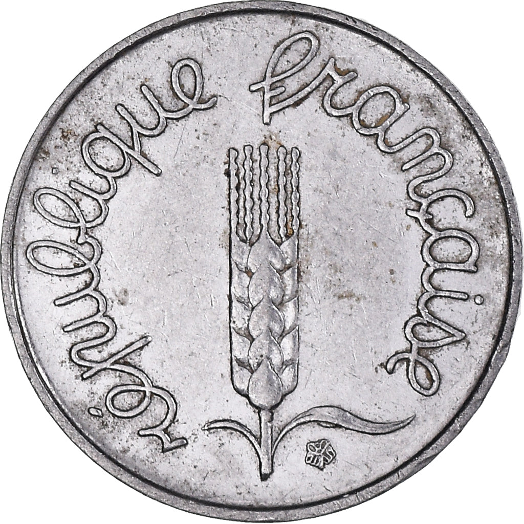 Munten, Frankrijk, Épi, Centime, 1965, Paris, Rebord, ZF, Stainless Steel