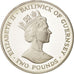 Guernsey, Elizabeth II, 2 Pounds, 1997, Guernesey, MS(65-70), Silver, KM:80a