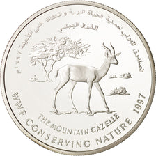 Oman, Qabus bin Sa'id, Omani Rial, 1997, Royal Norwegian Mint, FDC, Argento,...
